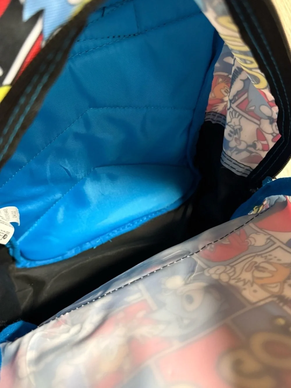Sonic The Hedgehog Comic Print Mini Backpack | Kids Travel School Bag